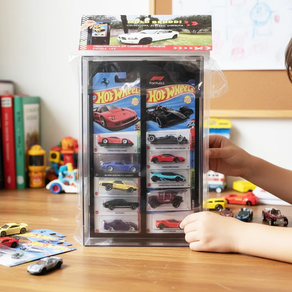 Coleccionador Organizador Exhibidor Carros De Juguete 1:64